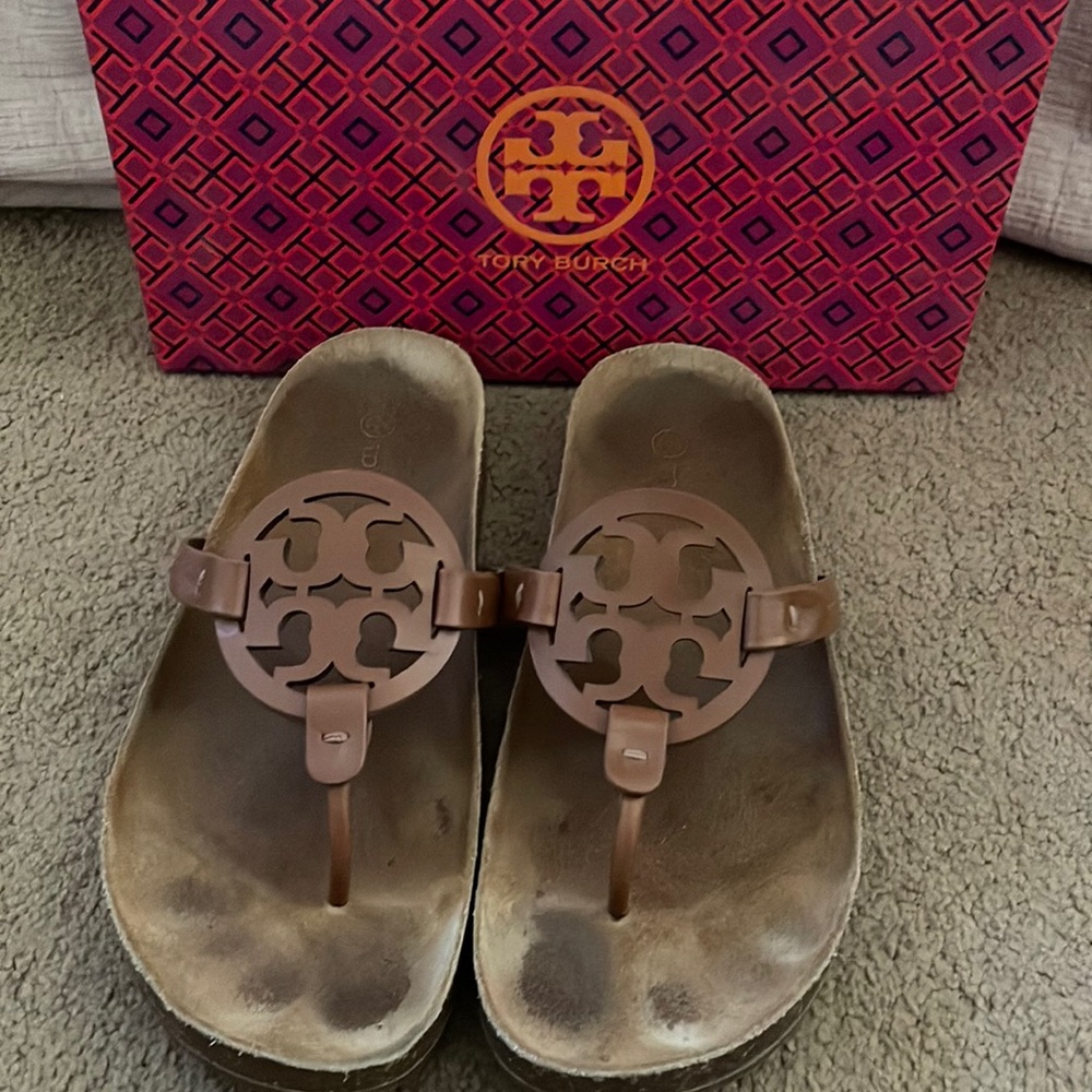 Tory Burch Miller Cloud Sandal Size 10